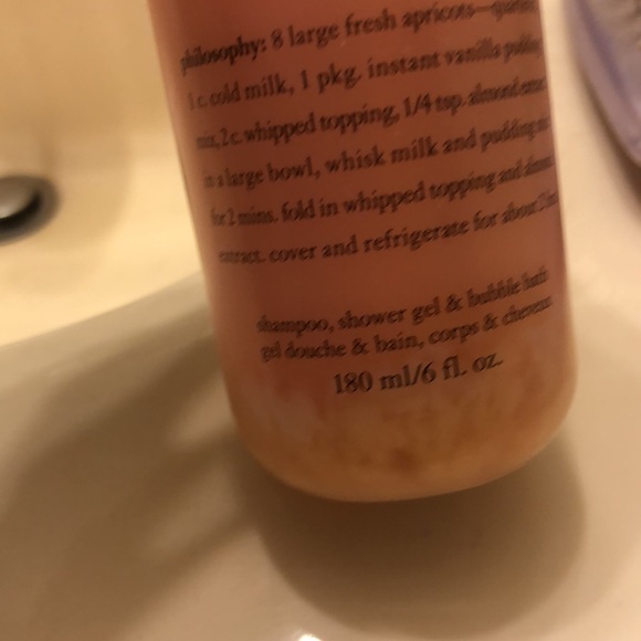 NWOT philosophy apricot soap - Picture 2 of 4